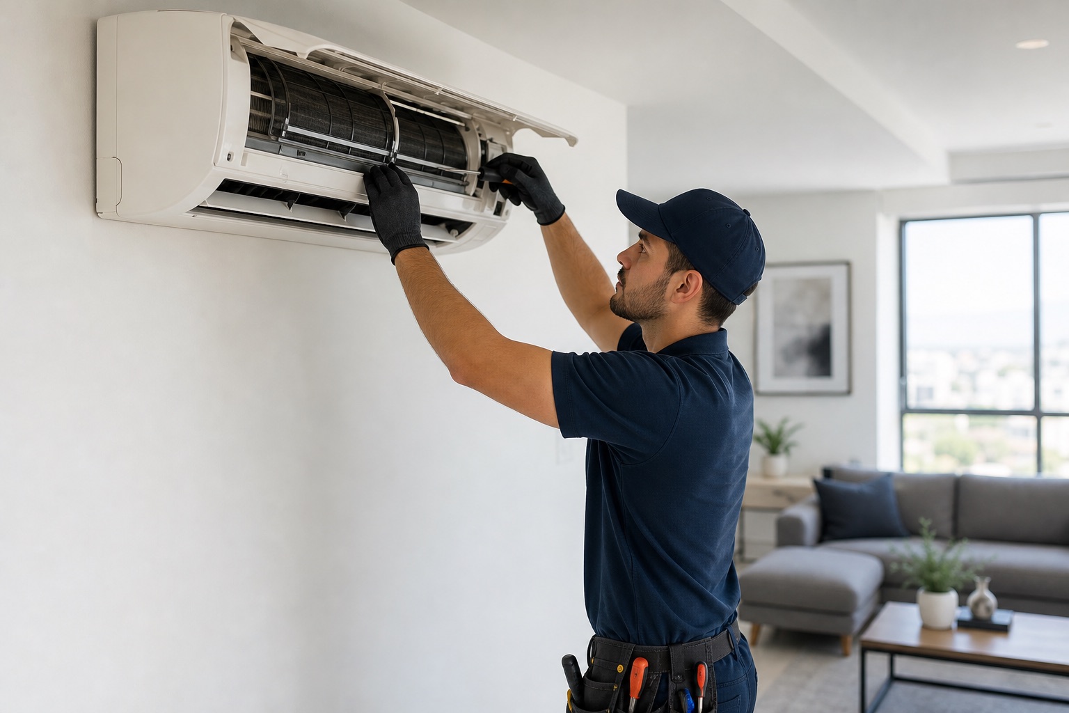 Professional AC deep cleaning add-on