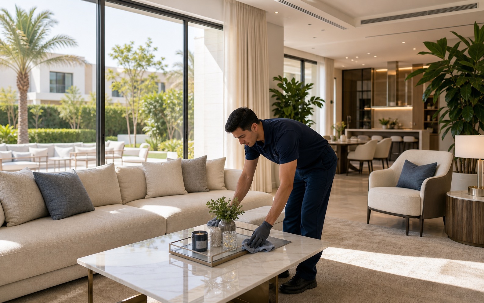 Cleaning services Dubai Hills Cleaning services for a Dubai Hills villa