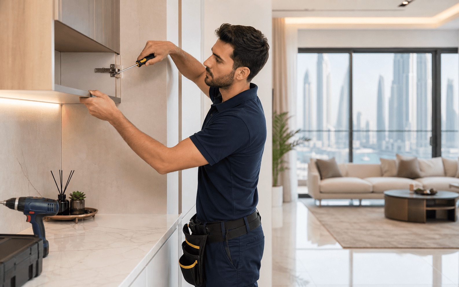 Handyman service Dubai Handyman service for a luxury Dubai home