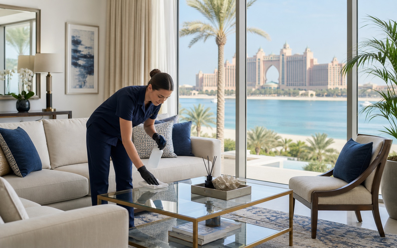 Cleaning services Palm Jumeirah Cleaning services for Palm Jumeirah luxury home