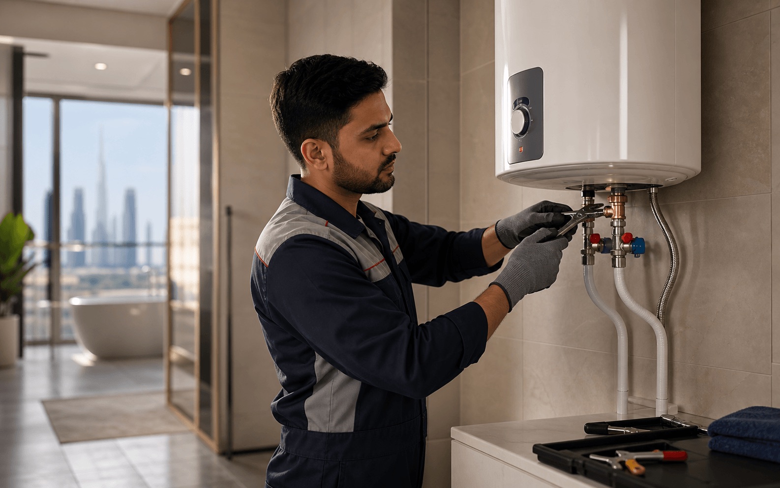Water Heater Replacement Dubai service in Dubai